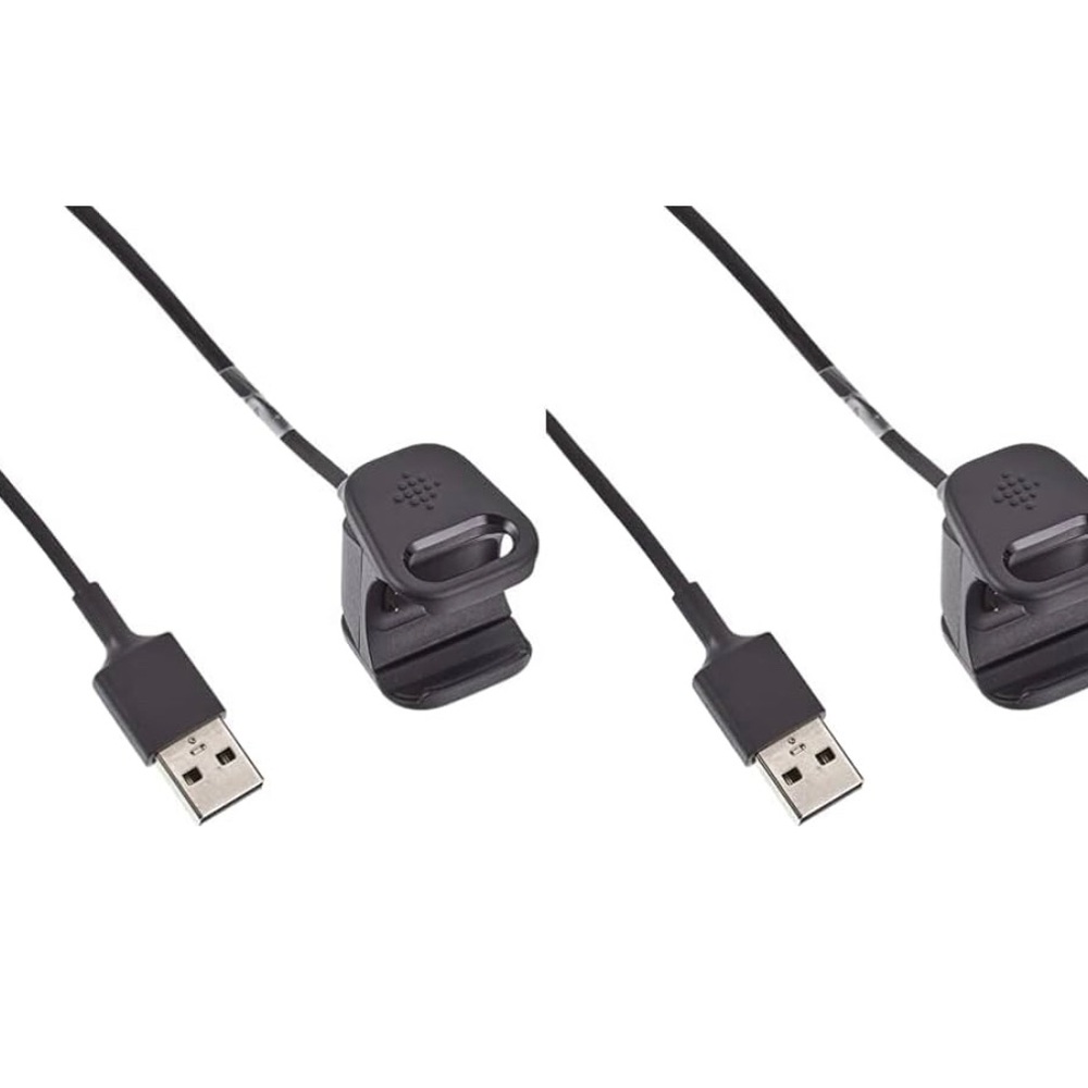 2 Original Fitbit chargers for Fitbit Charge 3 and 4 - authentic
